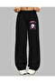 Kuromi Printed Wide Leg Sweatpants for Girls