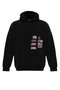 Detailed label Oversized black sweatshirt - 5