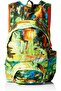 Unisex-Adult Hooded Backpack Van Gogh Backpack Multicolour