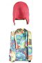 Unisex-Adult Hooded Backpack Van Gogh Backpack Multicolour - 7