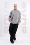 Gray Melange Sweatshirt Okayama - 3