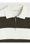 Özmarka New Season Polo Neck Striped Men's Knitwear Sweater - 6