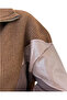 Women's Leather Paneled Design Tracksuit Set - 3