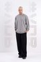 Gray Melange Sweatshirt Okayama