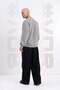 Gray Melange Sweatshirt Okayama - 4