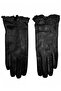 Women's Bow-Lined Genuine Lambskin Leather Gloves - 4