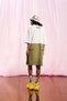 Gray Melange Olive Green Sweatshirt Dress 17190 - 5