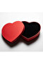 Red Heart Watch and Jewelry Box for Couples - Gift Box with Special Cut Sponge - 4