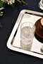 Orlen Single Stainless Steel Coffee Presentation Tray Serving Tea Tray Decorative Tray - 3