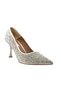 Tari Damla Stone Detailed Heeled Women's Shoes - 2
