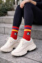 Unisex Cute Character College Socks 2-Pack - 2
