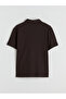 Rmz Gi̇yi̇m Farkiyla Devrik Roba Yaka Men's T-Shirt - 7