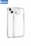 iPhone 13-14 Transparent Case Ultra Thin 0.8mm Metal Button Camera Protection Layered Cover - 7