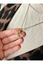 Star Necklace |   Gold Color Zircon Stone Double Layer Steel Necklace |   Snake Chain Star Necklace - 2