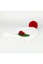 Knitwear Beanie Hand-Knitted with Christmas Flower and Pompom Decoration - 4