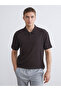 Rmz Gi̇yi̇m Farkiyla Devrik Roba Yaka Men's T-Shirt - 2