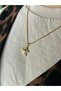 Star Necklace |   Gold Color Zircon Stone Double Layer Steel Necklace |   Snake Chain Star Necklace - 5