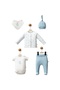 Baby Boy 0-3 Months Hospital Release Zibin Set Newborn New Generation Patterned - 2