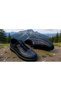 Orthopedic Heel Gel 100% Genuine Leather Black Rubber Anti-Slip Sole Daily Men's Shoes - 7