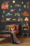 Farm Themed Vehicles and Animals Children's Room Wall Sticker Set - 5