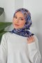 Damla Crash Soft Scarf Blue - 2