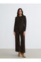 Peak New Season Crew Neck Self Patterned Women's Knitwear Cardigan - 2