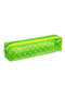 Colorful Pvc Material Speckled Green Square Pen Holder Pencil Bag