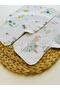 100% Cotton Muslin 2-Piece Set Newborn Baby Sweat Diaper Mouth Diaper and Shoulder Cover - 3