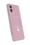Soft Design Compatible with Samsung Galaxy A07 4g Velvet Cover Inside Magsafe Ring Stand - 3