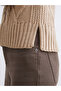 Esvab • Modern & Distinctive Stand Collar Self-Embroidered Women's Knitwear Sweater - 4