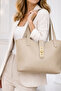 Women's Bag Gold Buckle Detailed Shoulder and Shoulder Bag - 2