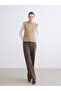 Esvab • Modern & Distinctive Stand Collar Self-Embroidered Women's Knitwear Sweater - 3
