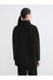 Mock Neck Embroidered Fleece Women's Sweatshirt Tunic - 4
