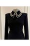 Our Crystal Stone-Embroidered Corset-Effect Evening Dress - 3