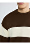 Zero Roba Collar Striped Men's Knitwear Sweater from Uzg Store for Style Enthusiasts - 4