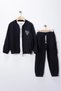 Boys' Sweatshirt, Cardigan and Pants 100% Cotton 3-Piece Sports Set - 7