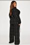 Fashion Nova Plaid Jacket Pants Set - 6