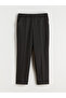 Plaid Women's Trousers with Elastic Waist - 5