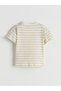 Lcw Baby Striped Baby Boy Salopet and T-Shirt - 5