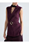 Jacket Collar Women's Classic Vest - 5