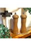 Natural Wood Manual 2-Piece Salt & Pepper Grinder – Adjustable Grinding Mechanism - 4