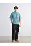 Crew Neck Printed Combed Cotton Men's T-Shirt - 2