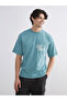 Crew Neck Printed Combed Cotton Men's T-Shirt
