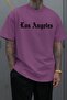 Los Anfgeles Printed Unisex T-Shirt Q5