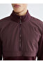 Stand Collar Long Sleeve Fleece Men's Sweatshirt - 3