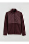 Stand Collar Long Sleeve Fleece Men's Sweatshirt - 5