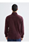 Stand Collar Long Sleeve Fleece Men's Sweatshirt - 4