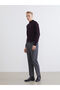 Ozmarka New Season Half Turtleneck Long Sleeve Men's Knitwear Sweater - 2
