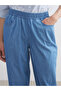Özmarka New Season Elastic Waist Women's Jean Capri - 4
