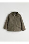 Trending Products from Freeze Store |   Khaki Shirt Collar Boy's Coat